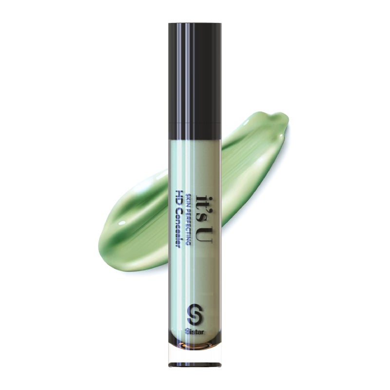 SISTAR Its U Skin Perfecting Conceal HD Contour Color Corrector Full Coverage Smooth and Flawless Green